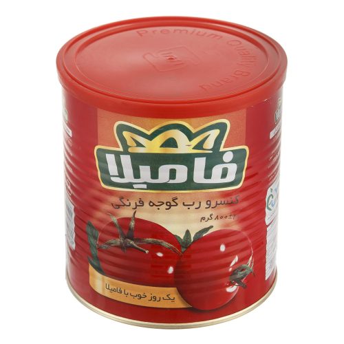رب گوجه فرنگی فامیلا 800 گرمی