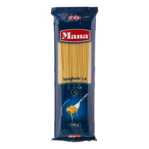 اسپاگتی 1.6 رشته ای 700 گرمی مانا