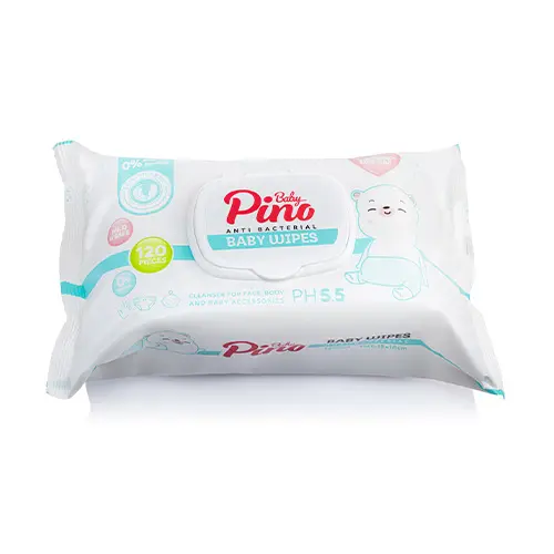 دستمال مرطوب نوزاد و کودک پینوبیبی- 120 عدد